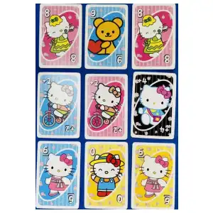 Cartas UNO Hello Kitty miniatura 4